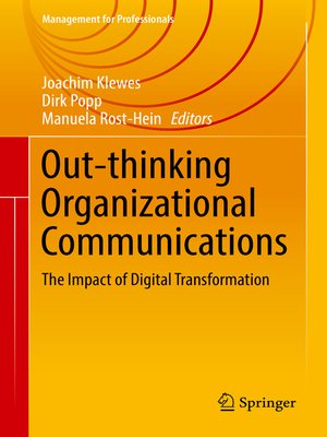 cover image of Out-thinking Organizational Communications